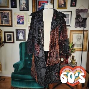 Vintage 60s BIRGER B. OLSEN Persian Lamb Fur Coat ❗️RARE❗️